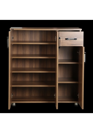 Ayakkabılık Çok Amaç Model Parlak Ceviz Hard Suntalem Demonte 5R (390859886) Kiraz