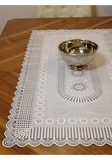 Pvc Runner Ve Sehpa Üstü Servislik 120 Cm X 60 Cm Başak Ev Tekstili