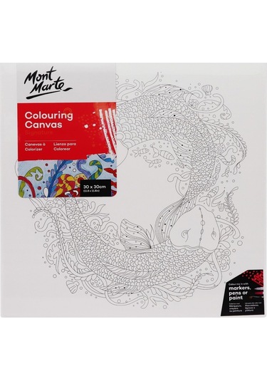 Mm Renkli Tuval 30x60 Cm 4 Çeşit