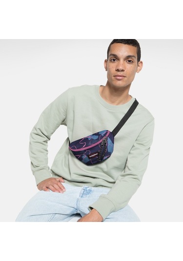 Eastpak Ek074 Sprınger Bel Çantası (Camouflash Navy) Lacivert