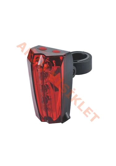 Bisiklet Arka Stop Lazer 5 Led Li - 3 Fonksiyonlu - Su Geçirmez