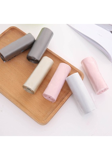 Xindoker Ev İçin 6 Paket Kaliteli Renkli Çöp Poşeti - Ev, Mutfak, Banyo Kullanıma Uygun - 45x55 Cm - Kesikli Tasarım - Dayanıklı Yeni Malzeme Diğer