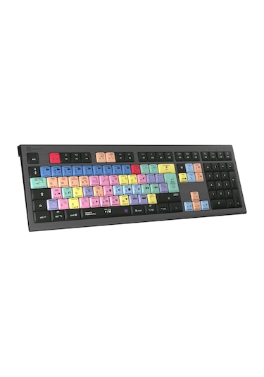 Logickeyboard LKB-PPROCC-A2M Adobe Premiere Pro CC Kablolu Mac Astra 2 Arka Aydınlatmalı Klavye
