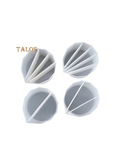 Novahub 4 Adet Silikon Bölünmüş Fincan Boya Karıştırma Bardağı - Renk Karıştırma & Ölçü Kapları Seti Diğer