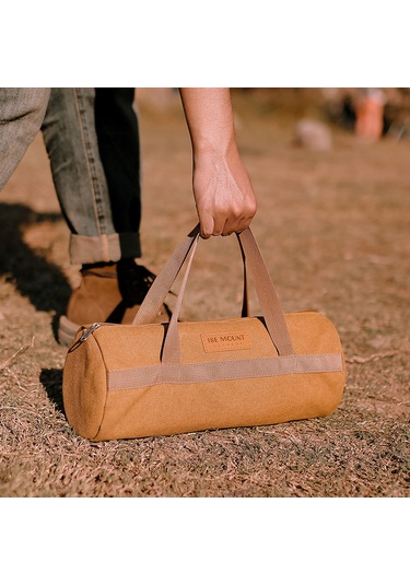 Ise Mount Açık Kamp Çadır Peg Zemin Çivi Saklama Çantası Çadır Haki Diğer