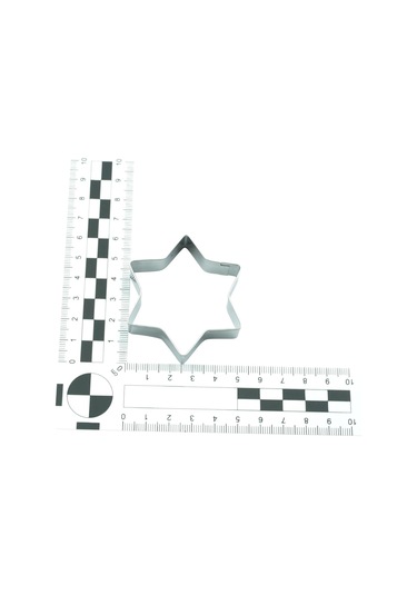 3b Trend 3'lü Yıldız Metal Kurabiye Kalıbı, Paslanmaz Kurabiye Kalıbı, Hamur Şekillendirici Kalıp Metal