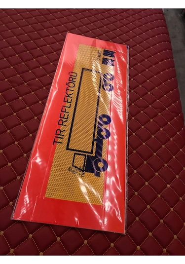 Tır Uyarıcı Reflektör Levha 2 Adet