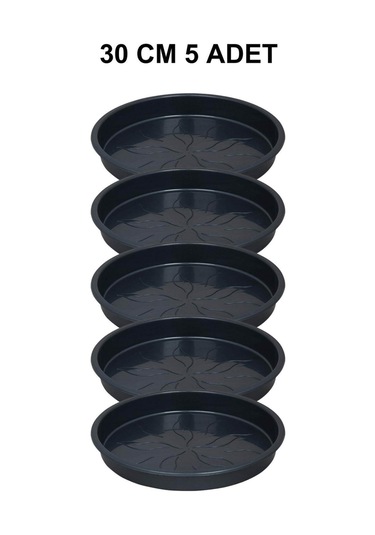 Grow Wizard Yuvarlak Saksı Altlığı 30 Cm 5 Adet
