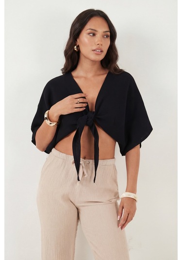 Lela Bayan Bolero 5866354 Siyah