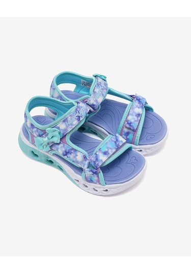 Skechers Flutter Hearts Sandal-blurry Love Büyük Kız Çocuk Lavanta Işıklı Sandalet 303110l Lvaq Mor