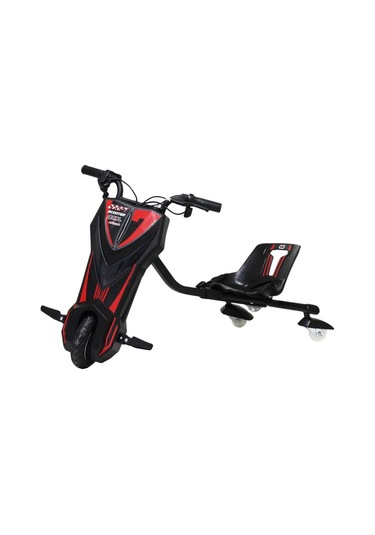 Cool Wheels Işıklı Drift Scooter, Elektrikli, Müzikli, 8+ Üstü Kırmızı Fr59946 Kırmızı