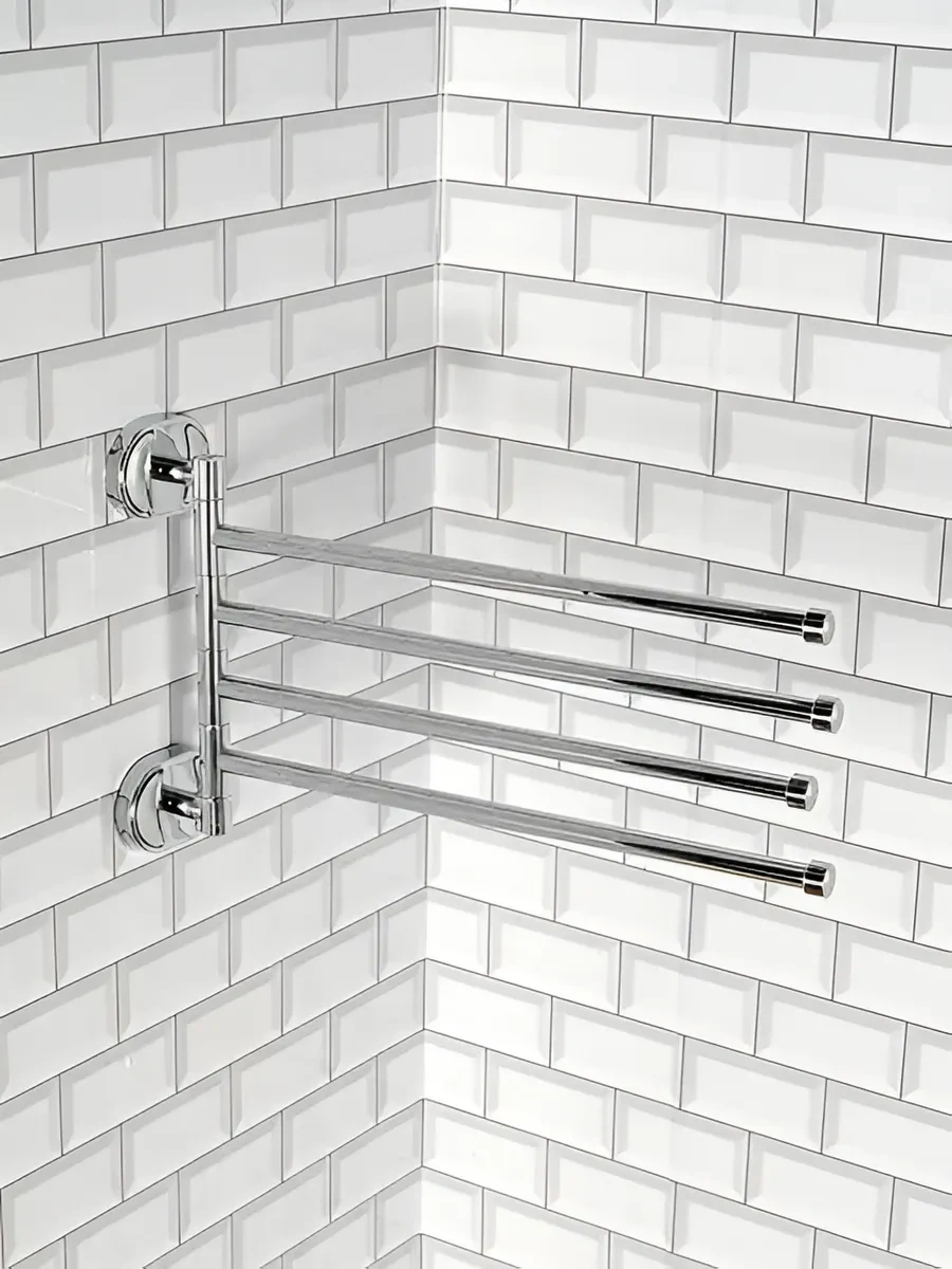 Potato Banyo İçin Duvar Monte Döner Askı 233163405 Krom