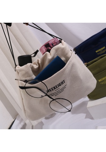 Geekyou Dayanıklı Kumaş Seyahat Organizer Çantası - Makyaj, Tıbbi Malzeme Ve Anne Gereçleri İçin Taşınabilir Depolama Çanta Küçük Boy, Bej