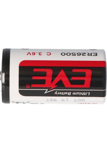 ER26500 lityum pil C Boyut Bobin ER 26500, 3.6 volt 8500mAh