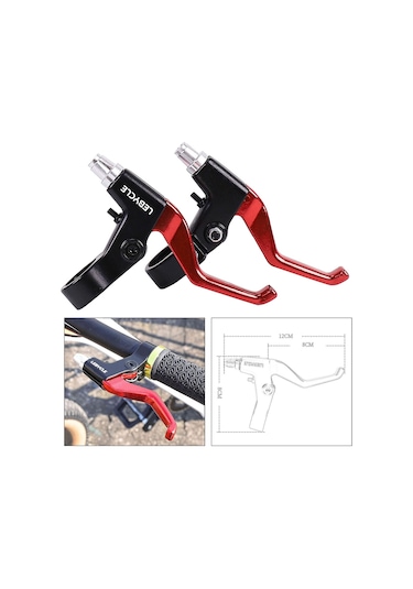 Suntek Çocuk Fren Kolu Güvenilir Hafif Gidon Frenler Kırmızı