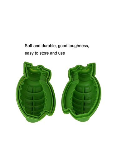 3 Adet Bg26025 Yumuşak Silikonlu Kek Pişirme Kalıbı Buz Tepsisi Kalıbı Diğer