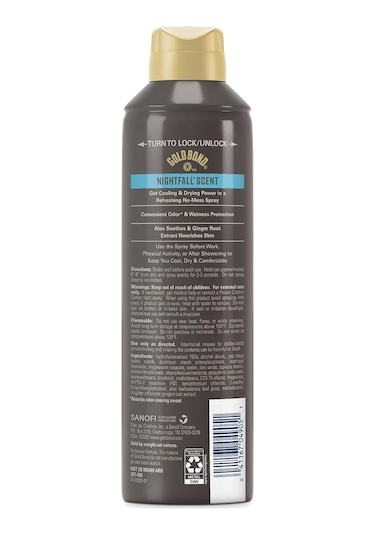 Gold Bond Men Nightfall Scent Erkek Vücut Spreyi 198gr
