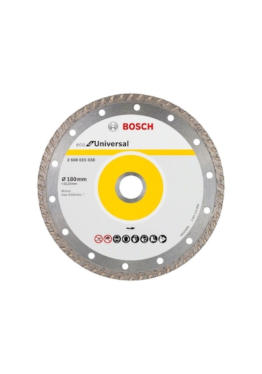 Bosch 9+1 Eco For Universal Turbo 180 mm Kesici Disk