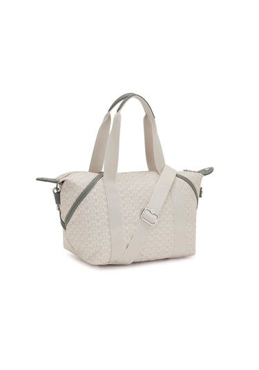 Kipling Art Mini Muze Signature Beige Kadın Çanta