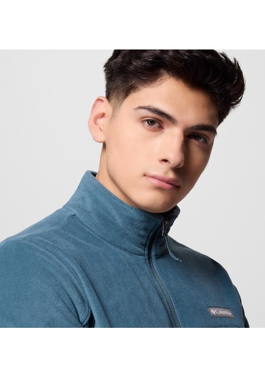 Columbia Ao0560 Basin Trail Iıı Full Zip Erkek Polar-30859 Mavi