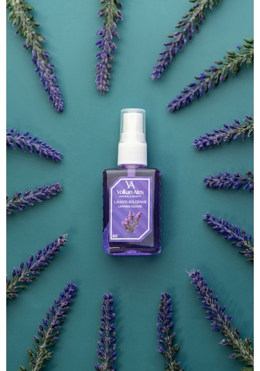 Volkan Ates Natural & Beauty Parfümlü Kolonya - Lavanta 50 Ml