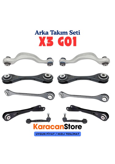 Bmw X3 Serisi G01 Kasa Arka Salıncak Alt Takım Seti -