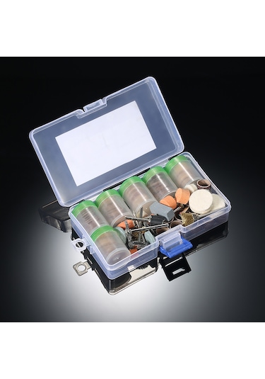 Ximistore9 217 Parça Döner Alet Aksesuar Seti - Taşlama, Parlatma, Kesme Ve Oyma İçin Profesyonel Set