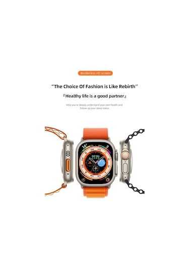 Pixora Watch S8 Ultra 42 MM Akıllı Saat (İthalatçı Garantili)