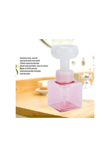 Kozmetik Ambalajı Için Küçük Taşınabilir Tasarımlı 250ml Petg