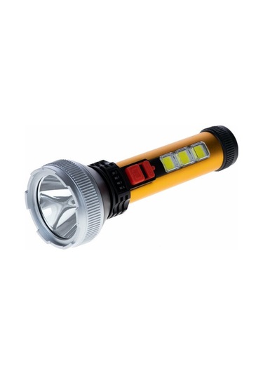 Gold Orion El Feneri Usb Şarjlı 5w Led+3 Cob Flash Zb-g15 4150