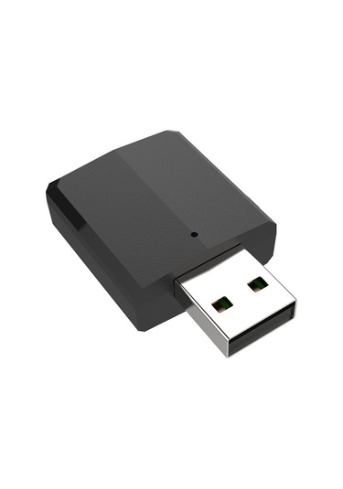 Geeksen Siyah Bt 5.0 Ses Transmitter Ve Receiver, Tv/ses Sistemi İçin Kablosuz Verici Ve Alıcı, 15m Menzil, Tx/rx Modu