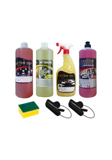 Oto Bakım Seti Oto Yıkama Seti 4 x 1 LT