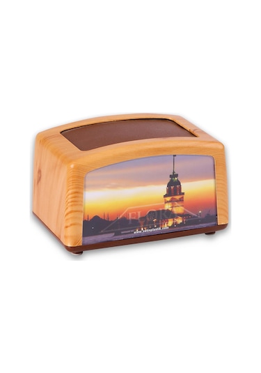 Flosoft Peçetelik Ahşap Görünümlü F262