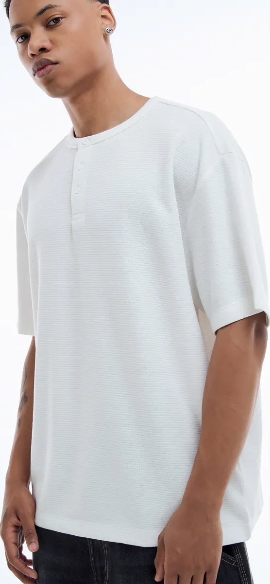 Tvoe Düğmeli Yazlık Tişört 444117670 Beyaz