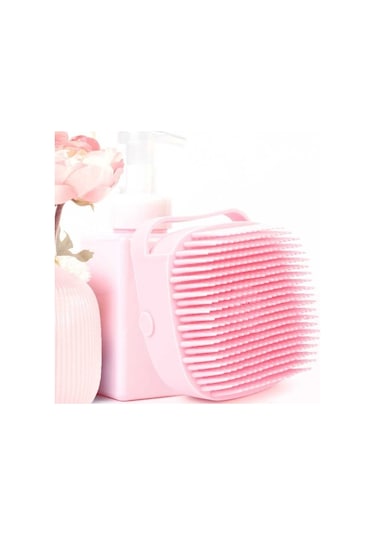 Çok Amaçlı Hazneli Fırça Kese Lif Masaj Aleti