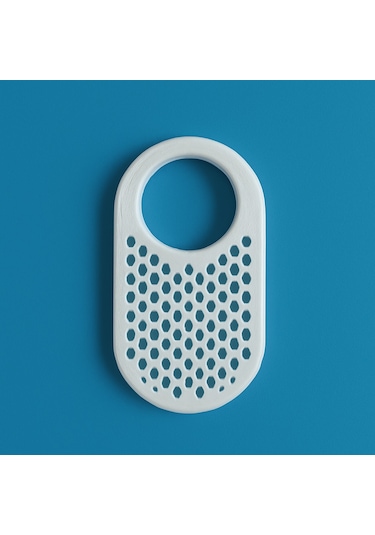 Smart Tag 2 Arı Kovanı Desenli Kılıf Sert Dayanıklı Smarttag2 Koruyucu Beyaz