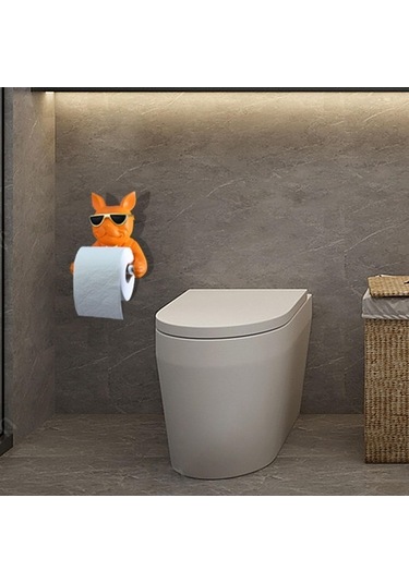 Tongxida Suntek Ev Banyo Kağıt Tutucu Duvara Monte Turuncu Turuncu
