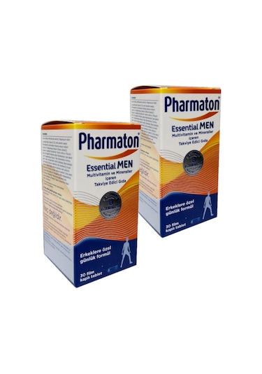 Pharmaton Essential Men 30 Film Kaplı Tablet 2 Adet