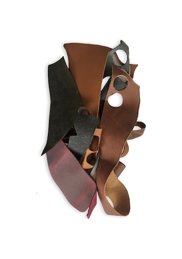 Hakiki Deri, Karışık Parça Çok Amaçlı Deri - 1 Kilo