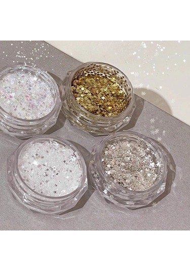 1mm Mini Köpüklü Yıldız Tırnak Glitter Köpüklü Pentagram Tırnak Dekorasyon Tırnak Salonu Tasarım Sevimli Aksesuarları Dıy Tırnak Sanat Tasarım Bej