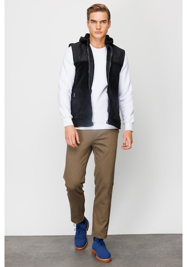 Igs Erkek Siyah Standart Std Yelek Polar