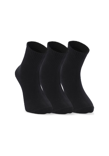 Slazenger Jumpy 3 Lü Erkek Siyah Çorap Siyah