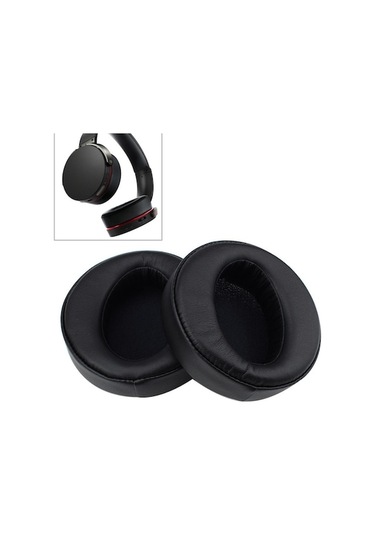 Sony Mdr-xb950bt / Mdr-xb950b1 İçin Sünger Kulaklık Koruyucu Kılıf Siyah Siyah