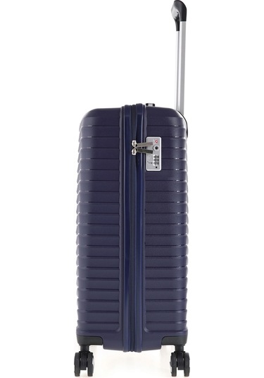 Ultra Dayanıklı 3'lü Set Valiz & Bavul Lacivert-1390 Lacivert