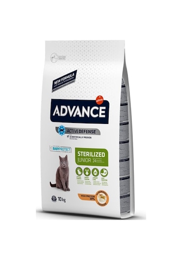 Advance cat Junıor Sterılızed 10 KG