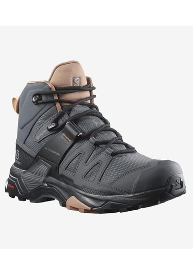 Salomon X Ultra 4 Mıd Gtx W L412956 Kadın Outdoor Bot - Antrasit-antrasit Antrasit