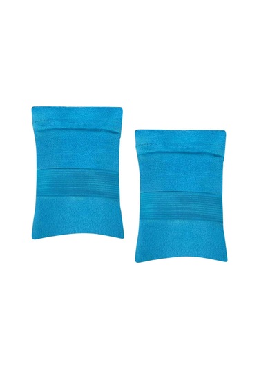 Dolıty 2x Kum Temizleme Çantası Açık Hava Su Küçük-mavi MAvi