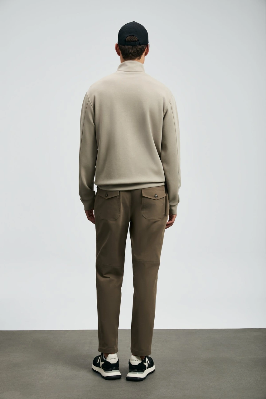 Lufian Erkek Wonder Sweatshirt 112030185 Bej Bej Lufian Erkek Wonder Sweatshirt 112030185 Bej Bej