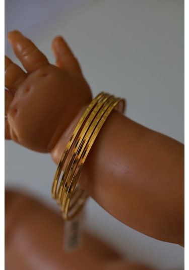 Yenigün Kuyumculuk Yatırımlık Dörtlü Çocuk Ajda Altın Bilezik