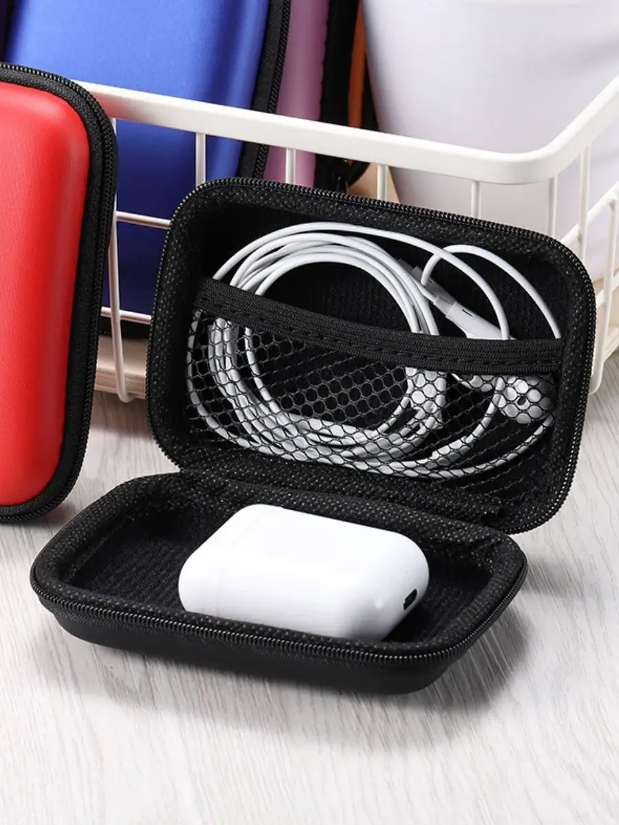 Jintao Kablo Ve Şarj Aletlerini Düzenlemek İçin Kompakt Organizatör 169754451 Violet